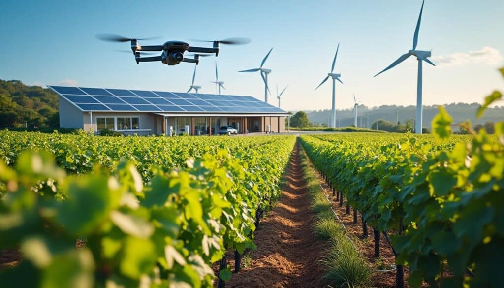 découvrez comment les innovations technologiques aident le secteur viticole à diminuer son empreinte carbone, des solutions de production durable à la logistique écologique.