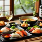 découvrez l'art de la gastronomie japonaise et apprenez à sublimer ses saveurs uniques en associant les meilleurs vins pour une expérience culinaire raffinée et authentique.