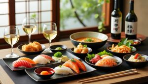 découvrez l'art de la gastronomie japonaise et apprenez à sublimer ses saveurs uniques en associant les meilleurs vins pour une expérience culinaire raffinée et authentique.