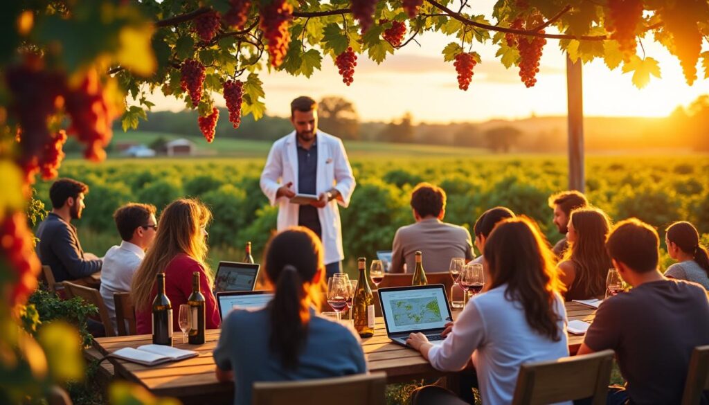 découvrez les multiples avantages des moocs en œnologie : flexibilité d’apprentissage, accès à des experts du secteur, contenu interactif et possibilité de se former à son rythme sur le vin et sa dégustation.