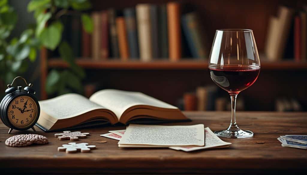 découvrez comment la consommation de vin peut influencer la mémoire et les capacités cognitives, en explorant les effets positifs et négatifs mis en avant par les recherches scientifiques.