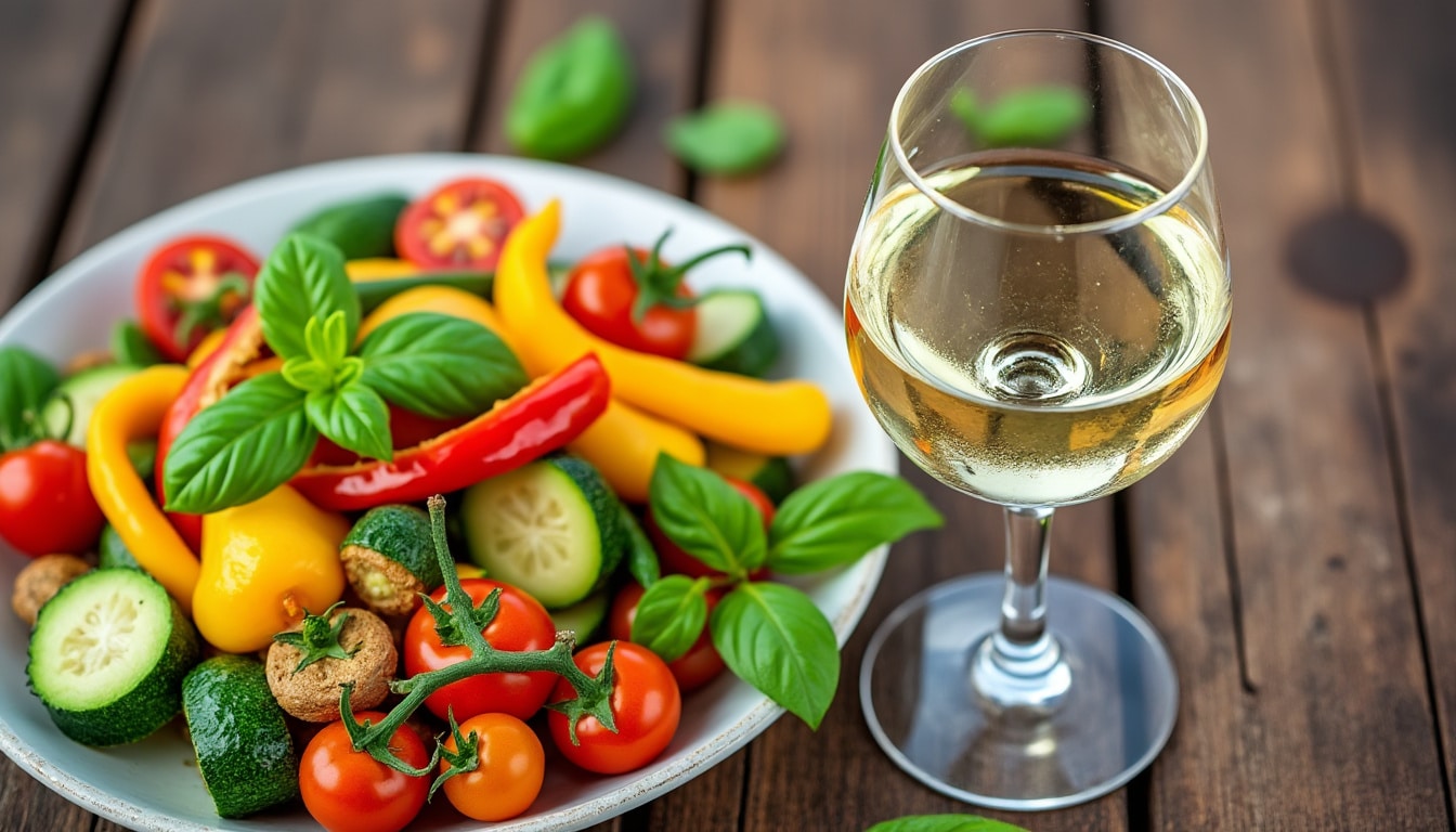découvrez comment sublimer votre dîner végétarien grâce à des accords mets et vins raffinés. conseils, idées et suggestions pour harmoniser saveurs végétales et crus adaptés.