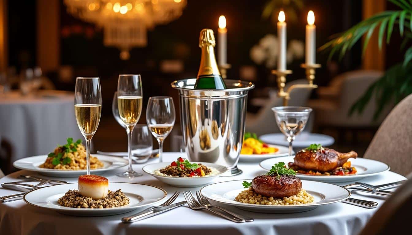 découvrez avec quels plats associer le champagne pour magnifier ses arômes et transformer vos repas en véritables moments d'exception. accords gourmands et conseils de dégustation.