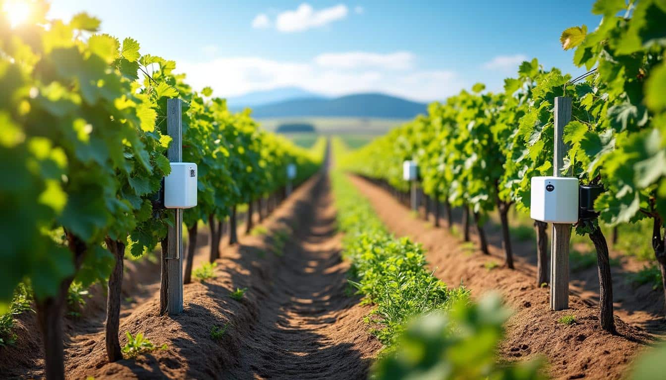 découvrez comment les capteurs innovants permettent de surveiller efficacement la vigne pour optimiser la santé des plants et améliorer la qualité de la récolte.