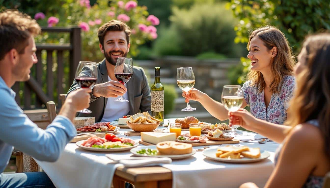 découvrez nos conseils pour choisir les vins parfaits à déguster lors d'un apéritif entre amis, alliant convivialité et saveurs délicates.
