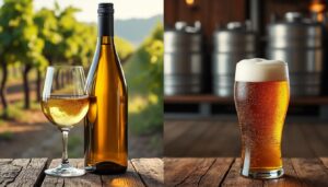 analyse approfondie de la concurrence entre le vin et la bière artisanale, explorant les préférences des consommateurs et les tendances du marché.