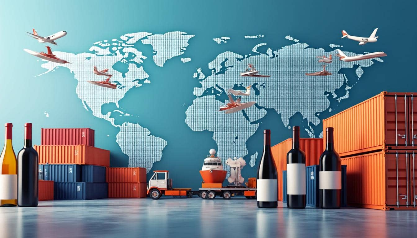 découvrez les principaux défis logistiques liés à l'exportation du vin et les solutions pour optimiser la chaîne d'approvisionnement à l'international.