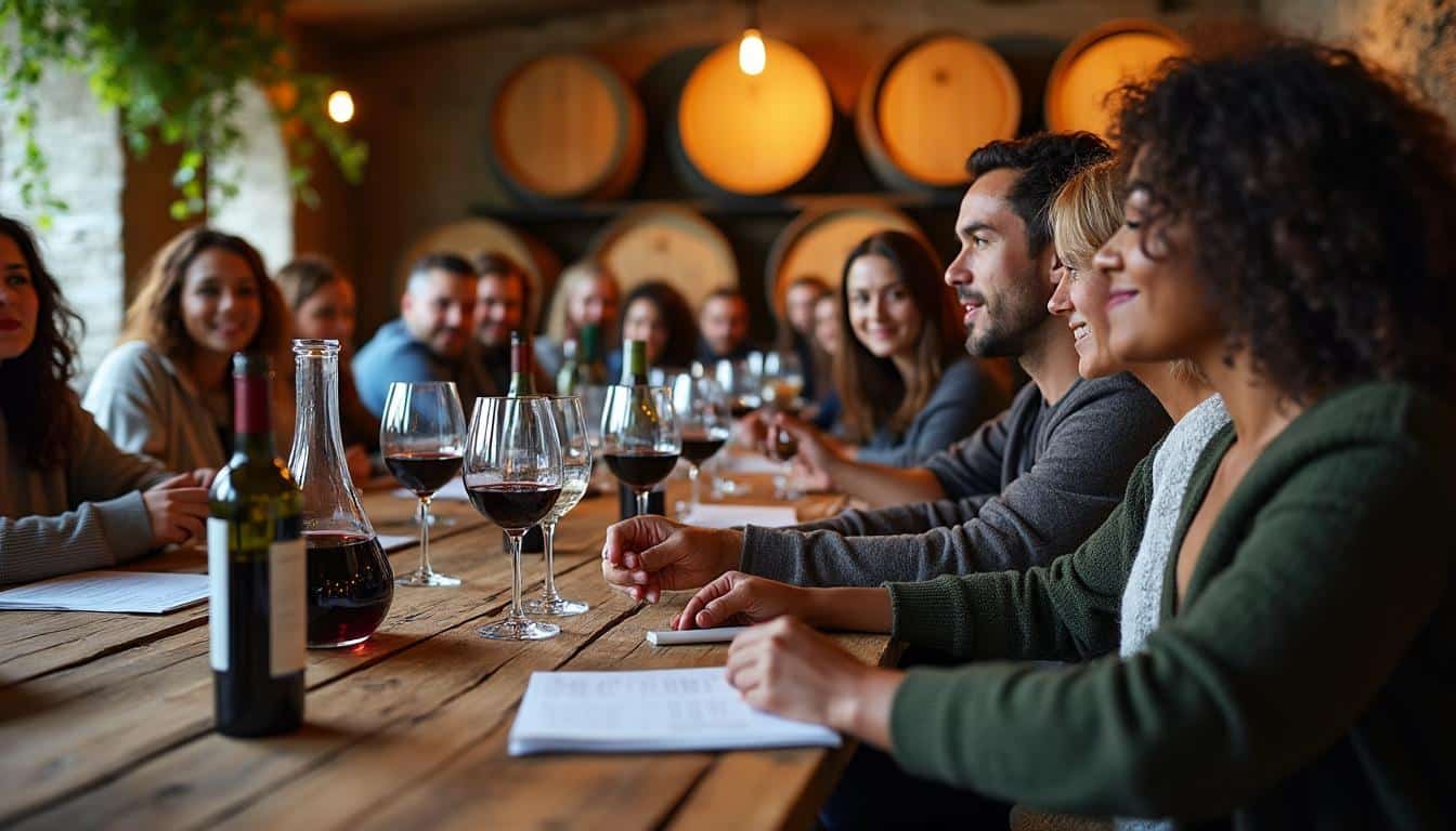 découvrez nos formations courtes spécialement conçues pour les amateurs de vin, alliant plaisir et apprentissage pour approfondir vos connaissances œnologiques.