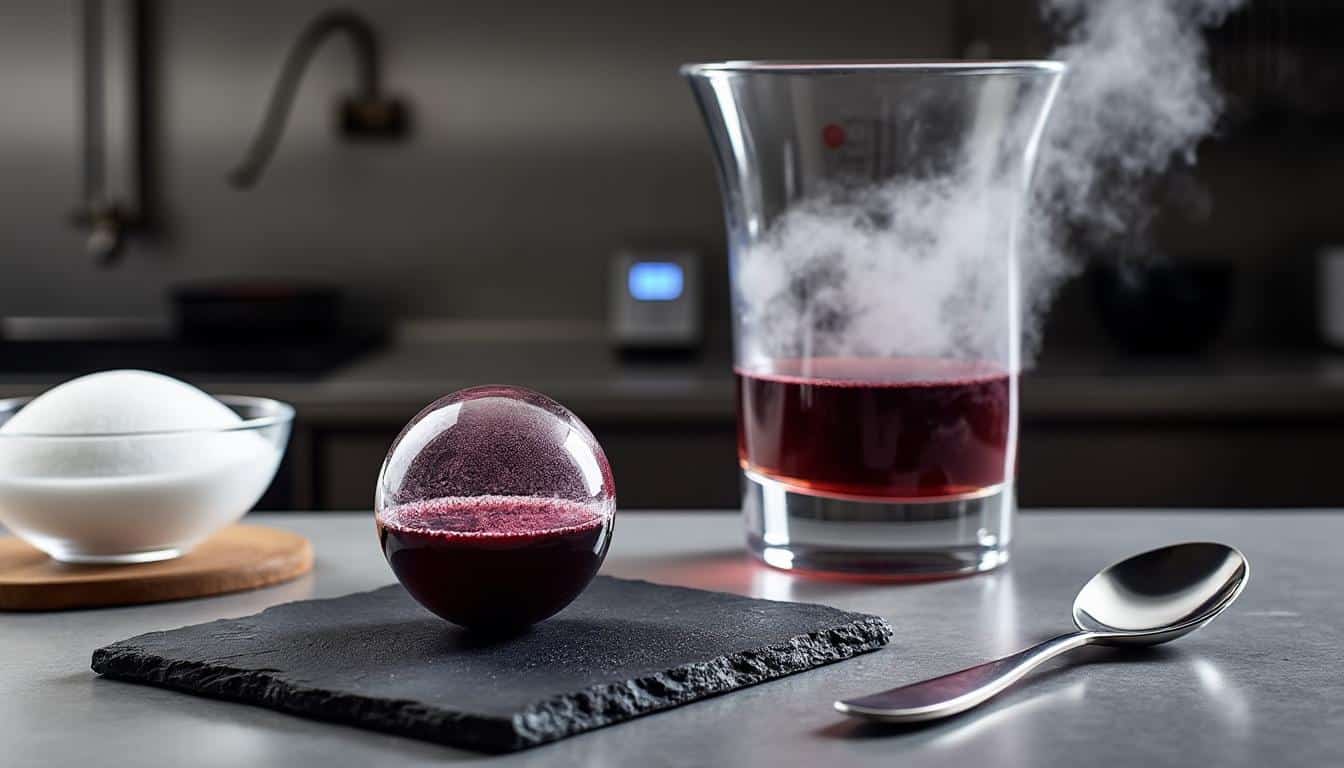 découvrez comment le vin s'intègre et sublime les techniques innovantes de la gastronomie moléculaire pour une expérience gustative unique.