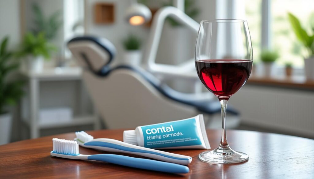 découvrez l'impact du vin sur la santé bucco-dentaire et apprenez comment profiter de votre dégustation tout en prenant soin de vos dents et gencives.