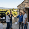 Cave vin travaillan
